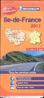 ILE DE FRANCE 17514 CARTE MICHELIN KAART 2011 (KAARTEN/CARTES MICHELIN)