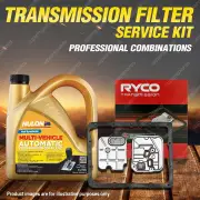 Ryco Transmission Filter + SYN Fluid Kit for Lexus IS200 GXE10R 6CYL 2 1G-FE