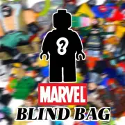Lego Superhero DC Marvel Random Minifigure Bling Bag Genuine Lot Of 1