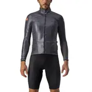 Castelli Aria Shell Windproof Jacket Dark Grey