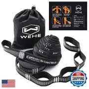 Hammock Straps Extra Strong and Lightweight,36 Loops, 2000LBS Breaking Streng
