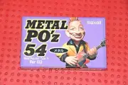 MAXELL PO'z METAL 54 TYPE IV 1995 JAPAN BLANK CASSETTE TAPE (1) (SEALED)