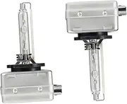 NOLITOY Car Hid Xenon Bulbs Pair Ultra Bright Natural White Light Shockproof Easy Fit