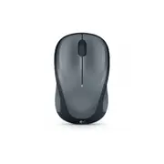 Logitech M235 Wireless Mouse Grey Contoured design Glossy Comfort Grip Advanced Optical Tracking 1-year battery life