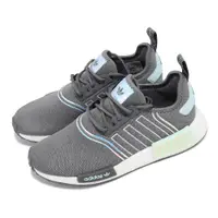 在飛比找PChome24h購物優惠-adidas 愛迪達 休閒鞋 NMD_R1 W 女鞋 灰 白