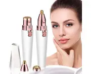 Rechargeable Female Eyebrow Trimmer and Facial Epilator 2 in 1