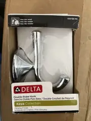 Delta Chrome Finish Kaya Collection Robe Hook KAY35-PC Brand New!!