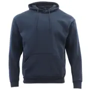 Adult Unisex Plain Hoodie Jumper Pullover Sweater - Navy