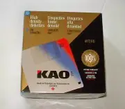 NEW Diskettes 3.5" Floppy Disc Disks 1.44MB 10 High Density Formatted Tan - H6