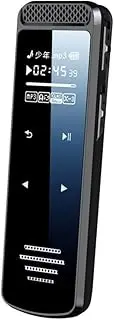 WDHYH Digital Voice Activated Recorder, High Sensitivity Recording to Text 1536 Bit Rate，Timing Recording, Segmented Listening Recording，Mobile MP3，for Lectures Meetings/Classes/Interview(8GB)