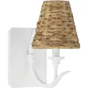 Craftmade 58361-MWW Kokomo 1 Light 5.75 inch Matte White Wall Sconce Wall Light