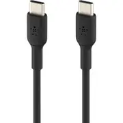 Belkin BoostCharge 2.01 m USB-C Data Transfer Cable - 1 Pack - Cable for Smartphone, Tablet, Notebook, AirPods Pro, iPad Air, iPad mini, iPad Pro, -