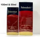 Christian Dior Fahrenheit 100ml & 50ml EDT 1989 1991 SEALED FREE DELIVERY
