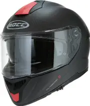 Rocc 869 Carbon, full face helmet , color: Matt Black/Red , size: M
