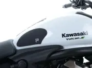 R&G Racing Black Tank Traction Grips | Kawasaki Vulcan S 2018