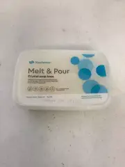 Stephenson Melt & Pour Crystal Soap Base,Argan Oil. 2lbs, New