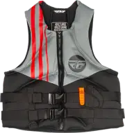 Fly Racing 221-30400M Neoprene Floatation Vest Md Black/Grey/Red
