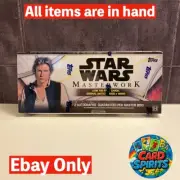 2024 TOPPS STAR WARS MASTERWORK HOBBY BOX Factory Sealed