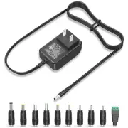 6V 2A 1.5A 1A 0.5A AC/DC Adapter UL Listed 12W Universal Switching Power Supp...