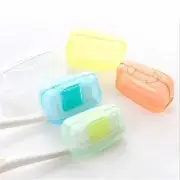 1set/5pcs New Portable Travel Toothbrush Head Cover Case Protective Cap D`RR