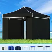 ALFORDSON Gazebo 3x4.5m Pop Up Marquee Outdoor Folding Tent Wedding Party Canopy