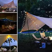 Globe Ball String Lights 100m 330FT 800LEDs Fairy String Lights Plug in with 8 Modes Remote Decor for Indoor Outdoor Party Wedding Christmas Tree Garden Hal