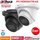 Dahua 8MP Starlight Mic SMD+ PoE Smart H.265 WizSense IP Camera IPC-HDW3841TM-AS