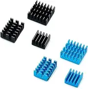 Raspberry Pi 4b Heatsink, Raspberry Pi Heatsink Aluminum Heatsink with Thermal Conductive Adhesive Tape for Raspberry Pi 4 Model B