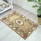 Rose Fawn Wool Carved French Aubusson Floor Rug Mat 60x120cm **FREE DELIVERY**