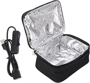 LKPOMI Electric Lunch Box Bag - USB Powered Food Warmer With 2 Heating Methods - Portable Oven for Office, Travel, Home, Kitchen