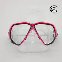 在飛比找蝦皮商城優惠-ADISI WM02 雙眼面鏡 玫紅灰色(浮潛、潛水、戲水、
