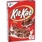 KIT KAT Chocolatey Breakfast Cereal Made with Whole Grain Wheat Corn 11.5 oz