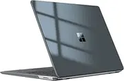 Fintie Protective Case for 13.5 Inch Microsoft Surface Laptop 5/4/3/2 with Alcantara Keyboard (Model: 1958/1950/1867/1769) - Slim Snap On Hard Shell Cover, Crystal Black