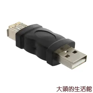 Firewire IEEE 1394 6針母型到USB A型公適配器