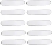 Esforzarse Pickleball Lead Tape 10 Pcs, Adhesive Pickleball Weightes 3g Lead Tape, for Golf Club Tennis Racket Pickleball Paddle Adjust Weight, Enhance Control and Power(Silver)