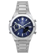 Casio Edifice Analog Digital Bluetooth Smartphone Link World Time Stopwatch Timer Quartz ECB-S10D-2A 100M Men's Watch