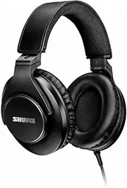 [VGP2024 Gold Award] SHURE SRH440A-A Professional Studio Headphones, Wired Sealed Type, Foldable, Professional Specifications, Listening, Monitoring, Gaming, Studio Recording, Home Recording, DJ,