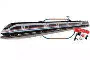 Piko HO SCALE 57197 Hobby Line Roadbed Amtrak® ICE 3 Starter Set, 120V (HO-Scale