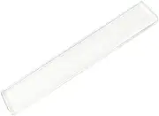 PLAFOPE Mechanical Keyboard Wrist Rest White Resin Ergonomic Non-Slip Pad for Gaming