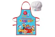 Paw Patrol Christmas Kids Apron and Chef Hat