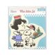 sun-star 日本製 Snoopy 美式風格系列 迷你信封信紙組 史努比 服務生