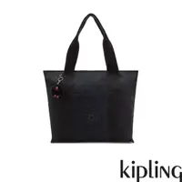 在飛比找momo購物網優惠-【KIPLING官方旗艦館】率性曜石黑大容量手提包-ERA 