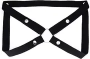 Chastity Belt Male Sissy Belts Chasity Device Anti-Off Auxiliary Chastity Strap Cage Sex Furniture Toys for Men (Black Four-way Belt)