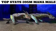 ARK Survival Ascended PvE PC/XBOX/PS5 Top Stats 395m Managarmr Male (mana)