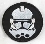 Star Wars Clone Trooper Head Embroidered Patch