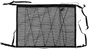 EXEGPLPVK Car Trunk Ceiling Storage Net Pocket Roof Interior Mesh Bag Cargo Breathable Pouch Organizer Luggage Hammock Fit for Jeep Wrangler
