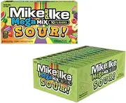 Mike & IKE Theatre Mega Mix Sour Candy Box 141 g (Pack of 12)