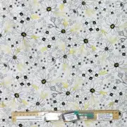 Patchwork Quilting Sewing Fabric Moda Gilded Flowers 50x55cm FQ