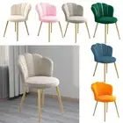 Vanity Chair Accent Chair Light Luxury with Backrest Soft Makeup Chair for