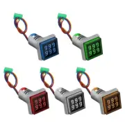 Digital Display Counter 22mm Hole Mount Square Counter Meter 6 Digit Count Meter